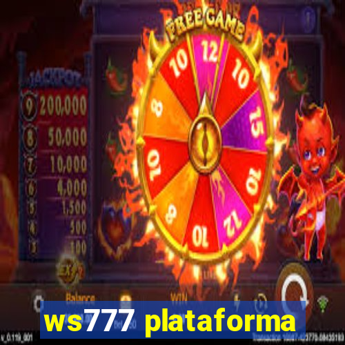 ws777 plataforma